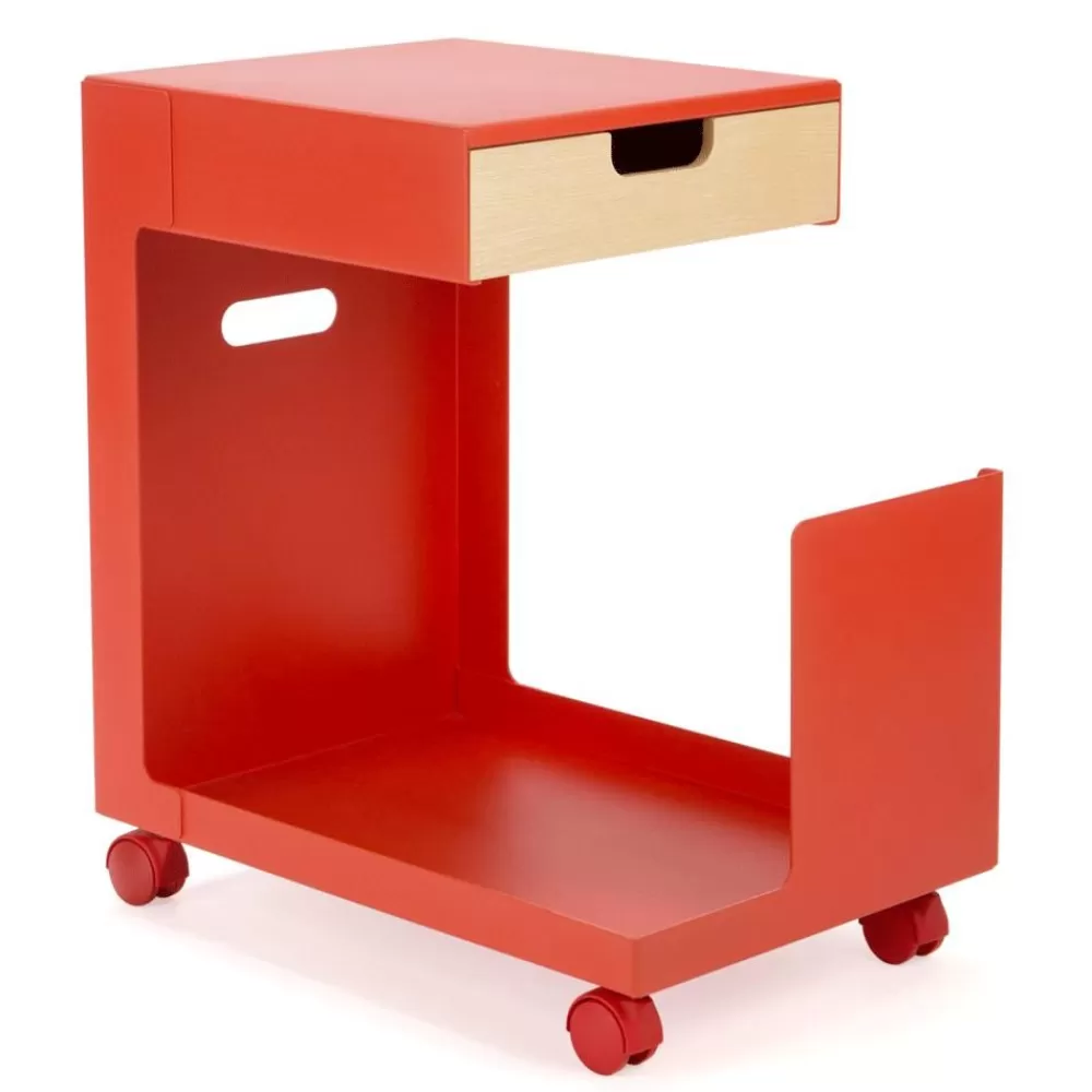 Wohnen<l&z Ed Rollcontainer | Blutorange