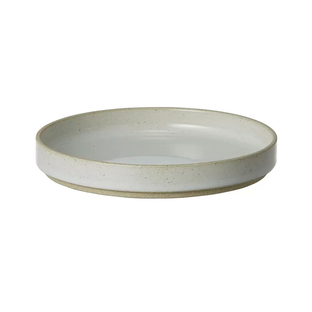 Hasami Porcelain<hasami porcelain Hasami Teller/Deckel | O 14,5 Cm | Hellgrau Glasiert