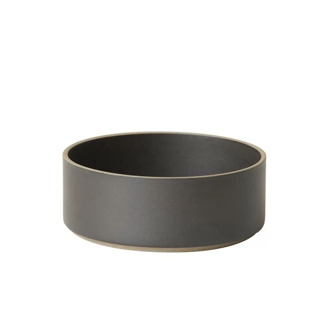 Hasami Porcelain<hasami porcelain Hasami Zylindrische Schale | O 14,5 Cm, H 5,5 Cm | Mattschwarz Glasiert