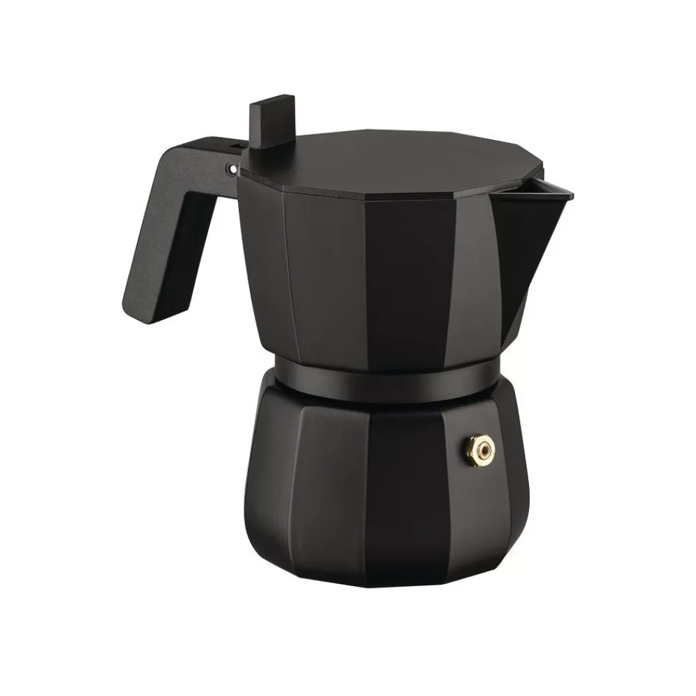 Kochen<alessi Moka Black Espressokanne